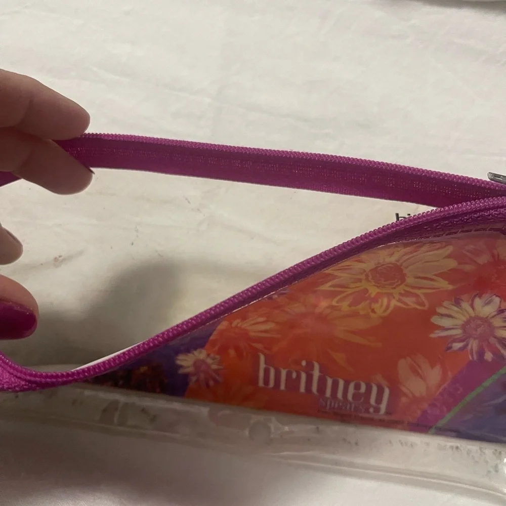 Britney Spears 2001 Pencil Case Pouch – Vintage Collectible 🎤✨